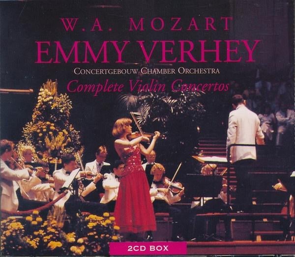 Mozart Verhey Complete Violin Concertos Dubbel CD, Cd's en Dvd's, Cd's | Klassiek, Ophalen of Verzenden, Classicisme, Gebruikt
