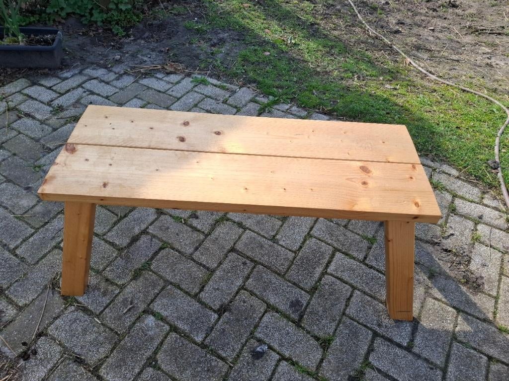 grenen bankje, Huis en Inrichting, Krukjes, Ophalen, Gebruikt, Hout