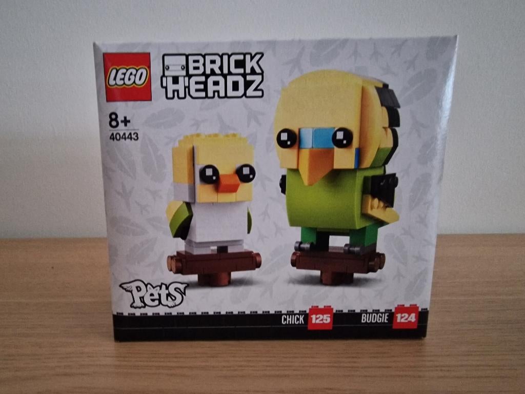 Lego Brick Headz 40443 Pets Chick en Budgie, Kinderen en Baby's, Speelgoed | Duplo en Lego, BrickHeadz, Lego, Nieuw, Ophalen of Verzenden