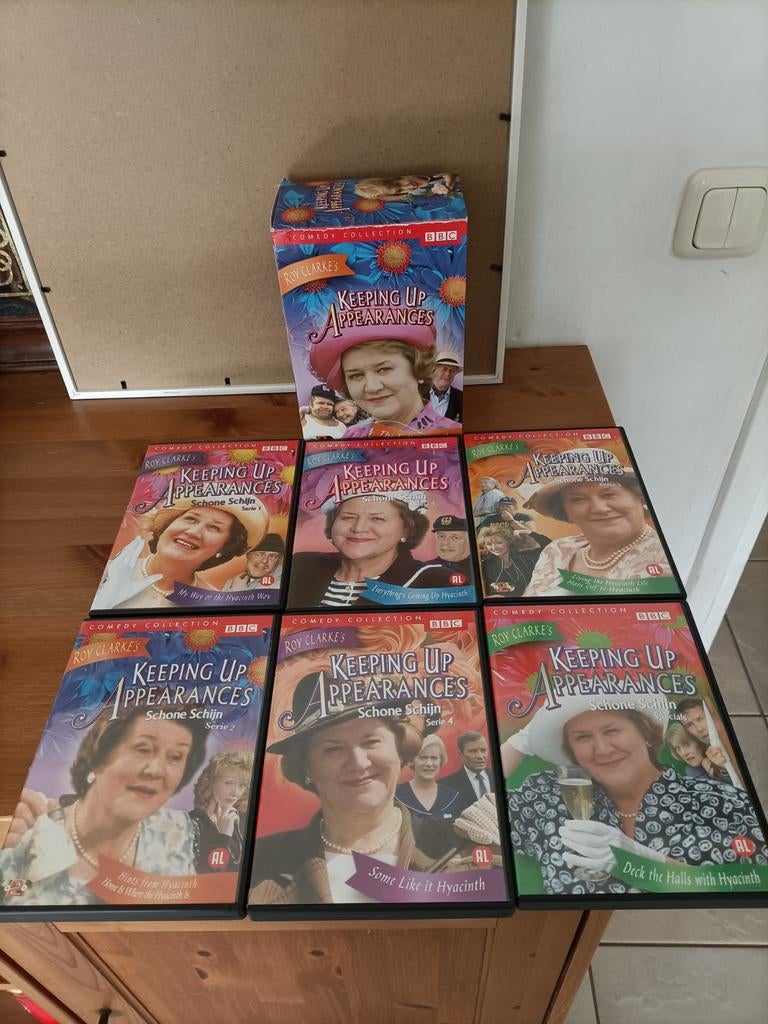 Keeping Up Appearances (Schone Schijn) Complete Boxset, Cd's en Dvd's, Dvd's | Tv en Series, Alle leeftijden, Boxset, Ophalen of Verzenden