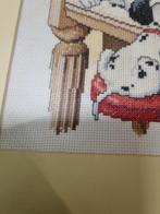 - schilderij geborduurd 101 dalmaties, Ophalen of Verzenden, 'T Olde Gre-j, Info@toldegrej.nl, Endepoelstraat 20f Didam