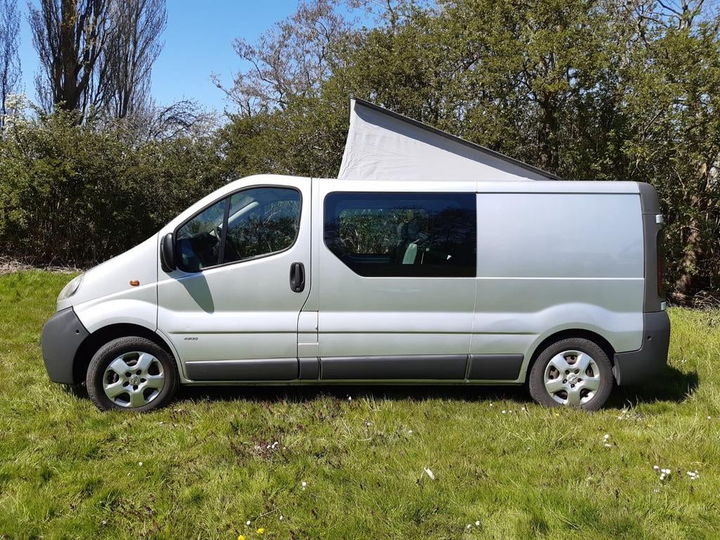 Opel Vivaro 1.9 DTi L2H1 Camper - Compact en Compleet, Overige merken, Buscamper of Camperbus, Tot en met 2, Verwarmde buitenspiegels