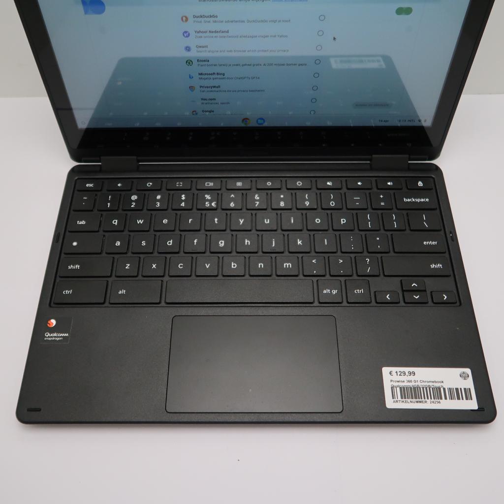 Prowise 360 G1 Chromebook Qualcomm/4GB/32GB/Touch, Computers en Software, Niet ingevuld, Zo goed als nieuw, Niet ingevuld, Niet ingevuld