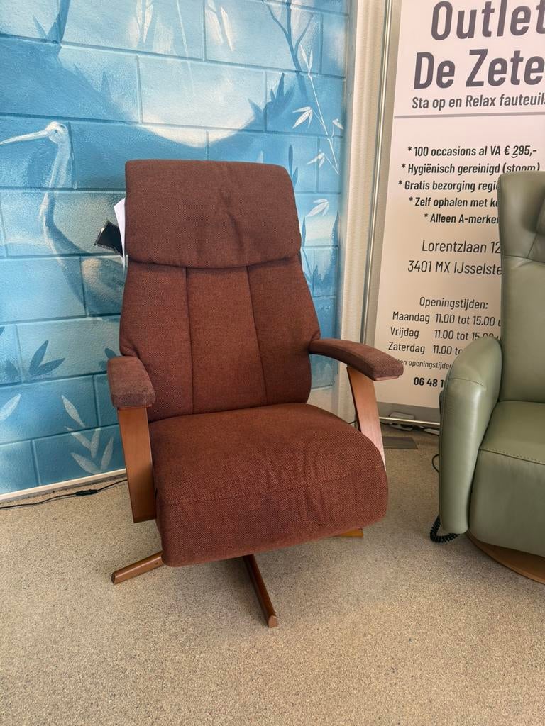 Gebruikt & nieuw sta op relax stoel/fauteuil gratis bezorgd, Huis en Inrichting, Fauteuils, Ophalen of Verzenden, Zo goed als nieuw
