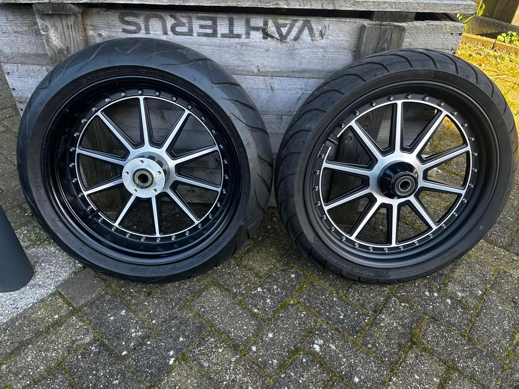 Velgen met banden en abs lagers, Motoren, Onderdelen | Harley-Davidson, Ophalen