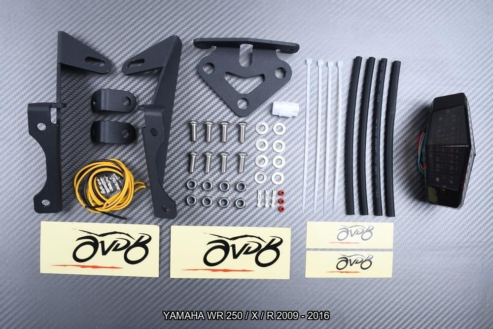 Korte Kentekenplaathouder YAMAHA WR 250 X / R 2009 - 2016