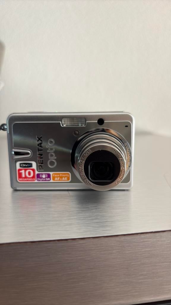 Pentax Optio S10 fotocamera, Audio, Tv en Foto, Fotocamera's Digitaal, Zo goed als nieuw, Pentax, 8 keer of meer, Ophalen of Verzenden