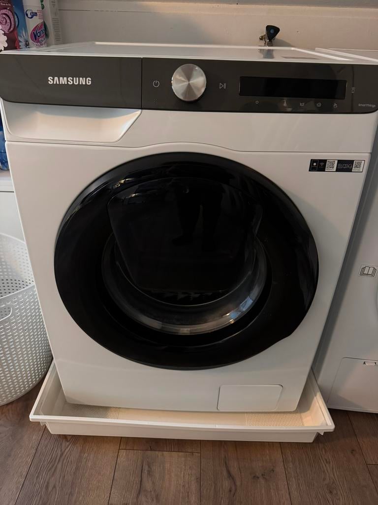 Samsung addwash wasmachine, Ophalen, 1200 tot 1600 toeren, Gebruikt, 8 tot 10 kg