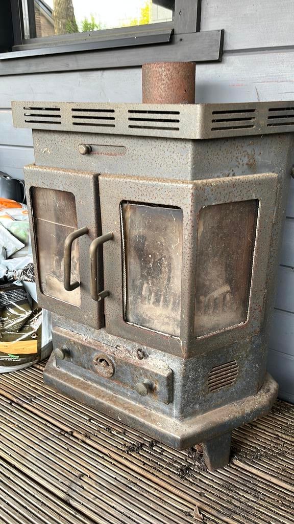 Houtkachel, Huis en Inrichting, Kachels, Ophalen, Zo goed als nieuw, Hout, Houtkachel