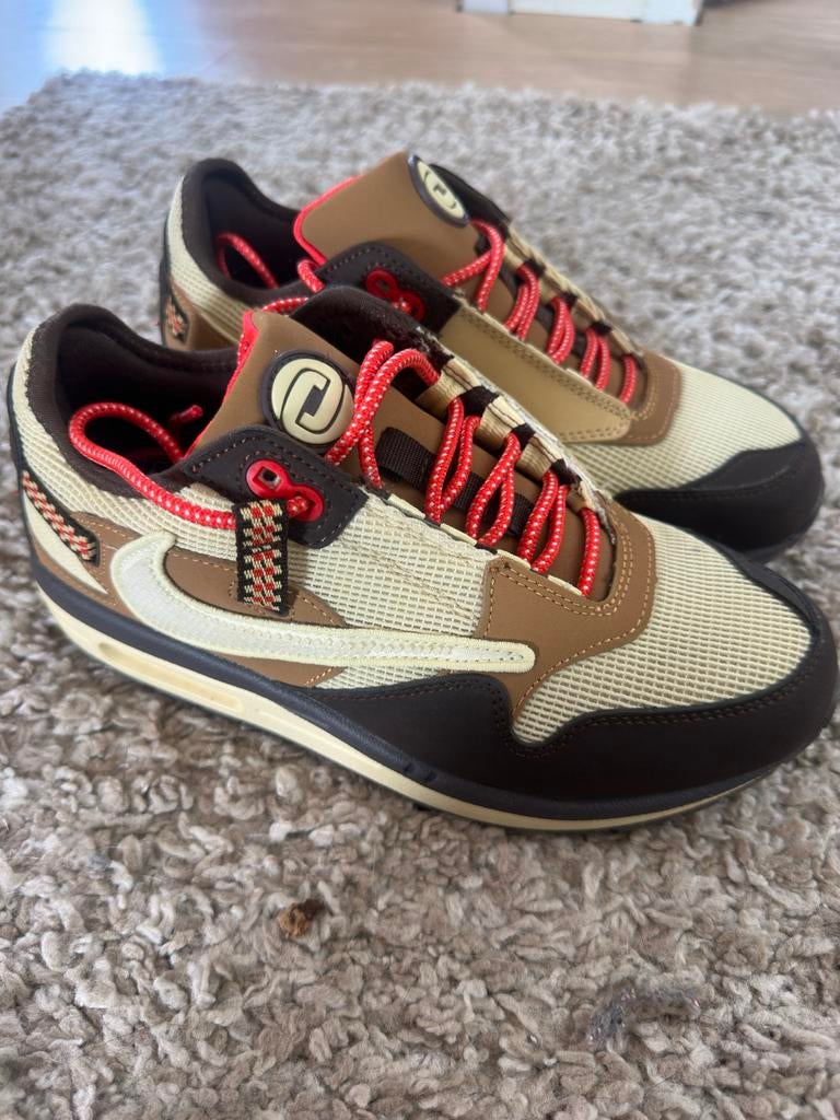 Travis Scott Cactus Jack Baroque Brown sneakers, Ophalen of Verzenden, Gedragen, Bruin, Sneakers of Gympen