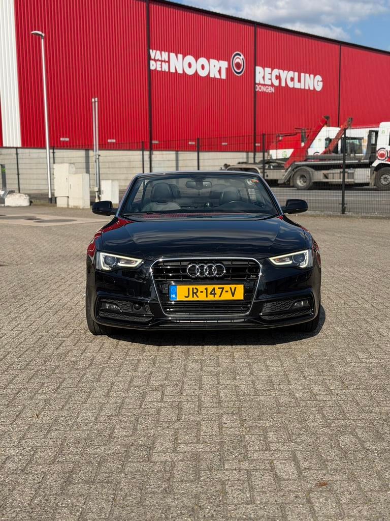 Audi A5 1.8 Tfsi 125KW Cabriolet CVT 2015 Zwart, Zwart, 4 cilinders, Cabriolet, 4 stoelen