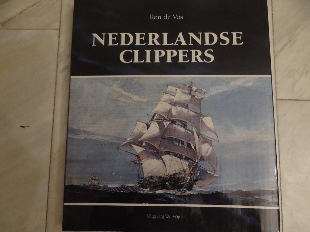 Nederlandse clippers boek, Ophalen of Verzenden, Zo goed als nieuw, Zeilboot, Boek of Tijdschrift
