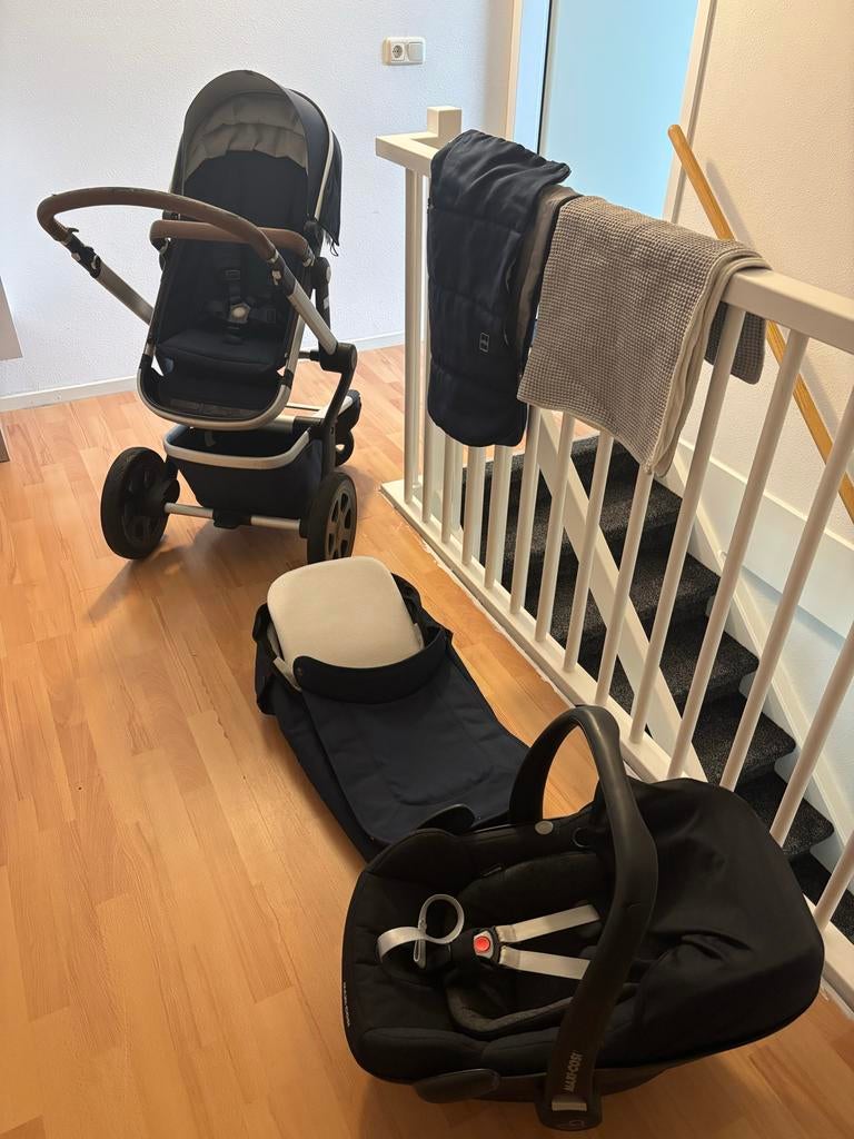 Joolz Day 2 kinderwagen met Maxi-Cosi autostoel, Gebruikt, Verstelbare duwstang, Ophalen, Kinderwagen