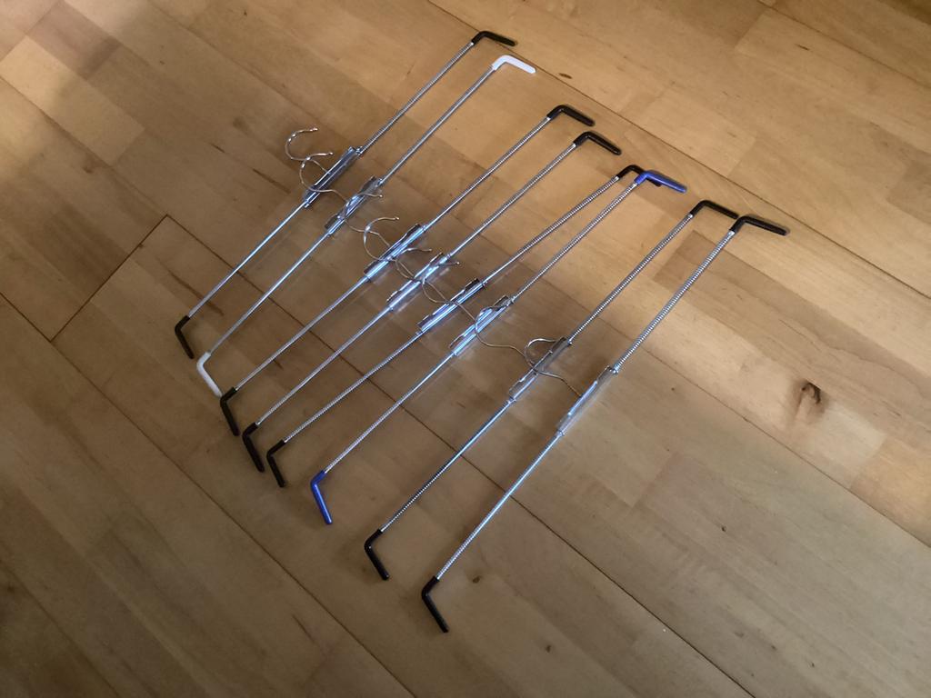 Rok- en broekspanners 8 stuks, Kleding | Dames, Ophalen of Verzenden, Zo goed als nieuw, Metaal, Volwassenen