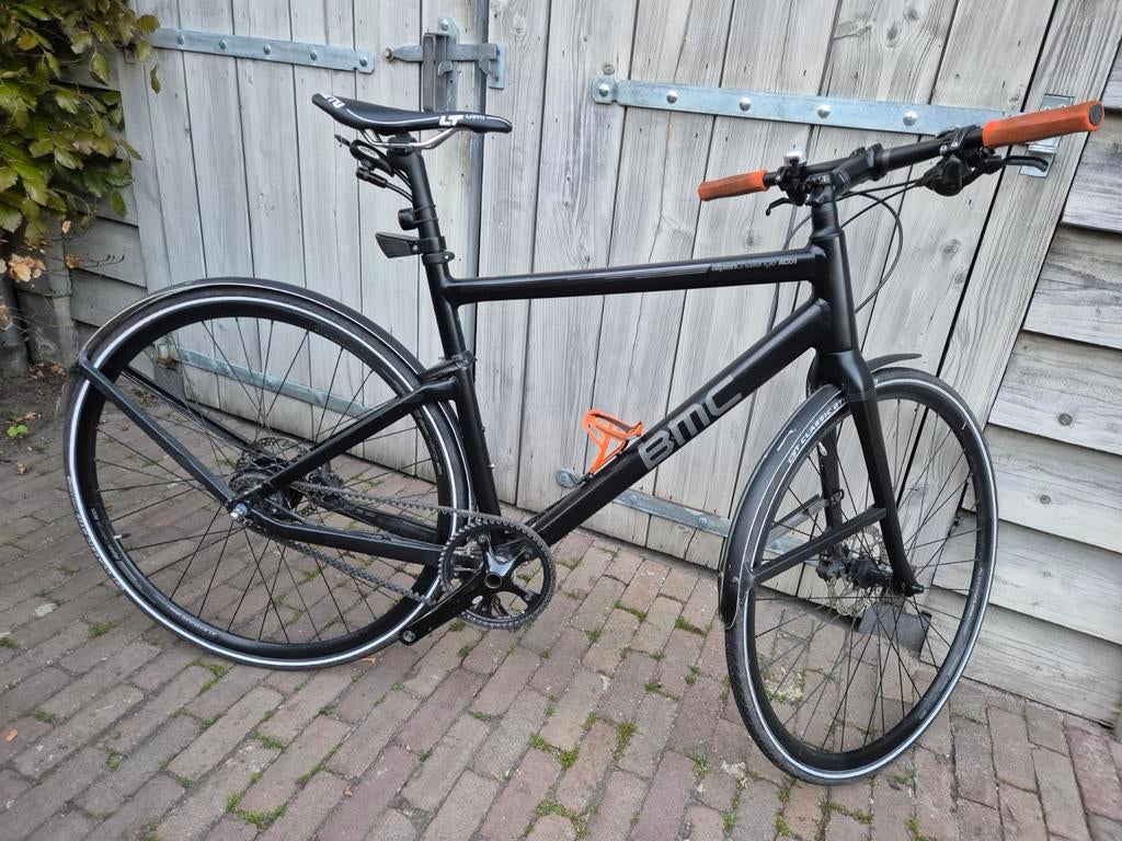Mooie snelle  BMC met snaaraandrijving en naaf versnelling, Ophalen of Verzenden, Zo goed als nieuw, Minder dan 10 versnellingen