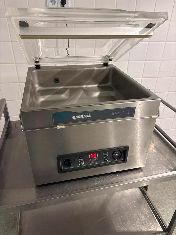 Henkelman Jumbo 42 Vacumeermachine Horeca, Huis en Inrichting, Keuken | Keukenbenodigdheden, Gebruikt, Ophalen