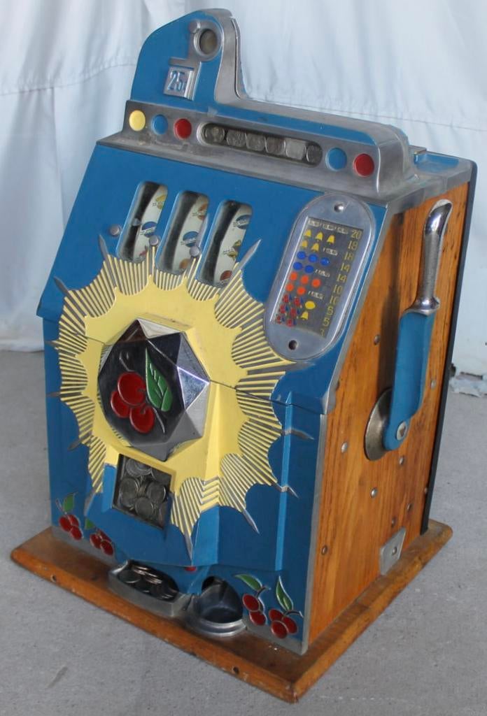 Gezocht Mills Bursting Cherry slotmachine, Verzamelen, Automaten | Gokkasten en Fruitautomaten, Euro, Ophalen, Zo goed als nieuw