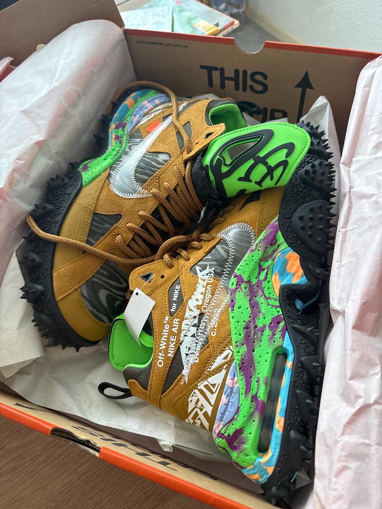 Nike air terra forma off white, Ophalen of Verzenden, Nieuw, Zwart