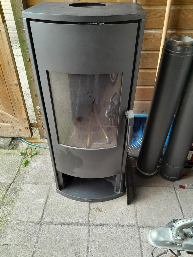 Faber Vaska Gaskachel - Fiberglas, Ophalen, Gebruikt, Vrijstaande haard, Gashaard