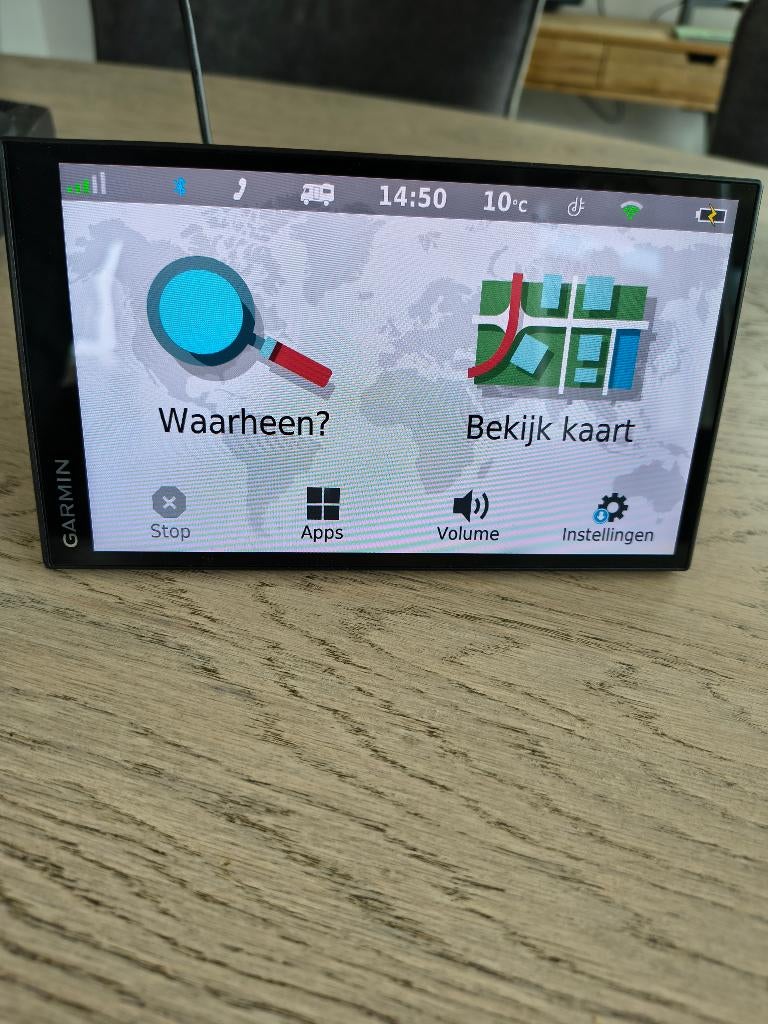 Garmin 780 MT-D camper navigatie, Ophalen, Gebruikt