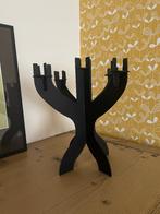 IKEA PS Jularp Kandelaar Metaal Zwart, Zwart, Ophalen of Verzenden, Zo goed als nieuw, Metaal