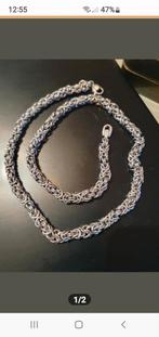 Zilveren Koningsketting, Sieraden, Tassen en Uiterlijk, Ophalen of Verzenden, Gebruikt, Zilver, Zilver