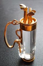 Beeldje golf clubs tas, Ophalen of Verzenden, Zo goed als nieuw, Figuurtje