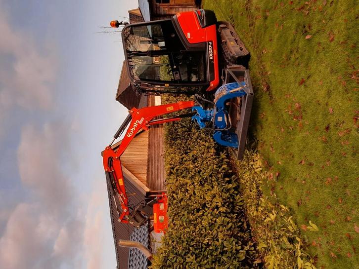 Miniloonwerk mini loonwerk tuinwerk minitrekker en minikraan, Diensten en Vakmensen, Tuinmannen en Stratenmakers