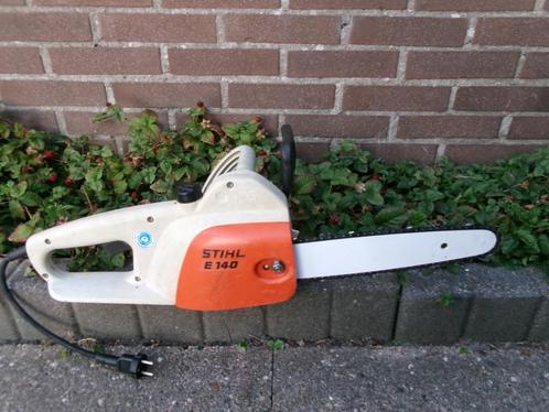 Stihl elektrische kettingzaag, Tuin en Terras, Hand-tuingereedschap, Gebruikt, Overige soorten, Ophalen of Verzenden