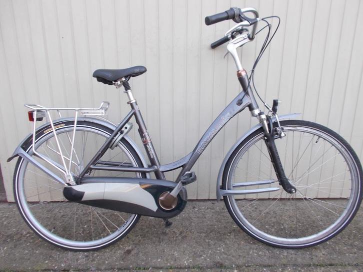 Damesfietsen, Fietsen en Brommers, Fietsen | Dames | Damesfietsen, Gebruikt, Overige merken, Versnellingen, Ophalen