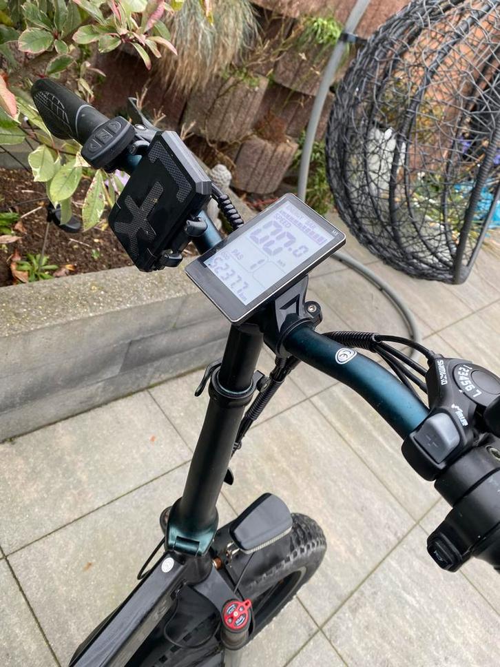 Fatbike EsMaster Opvouwbaar, Fietsen en Brommers, Elektrische fietsen, Zo goed als nieuw, Overige merken, 59 cm of meer, 50 km per accu of meer