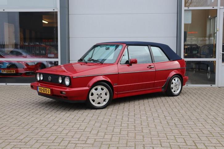 Volkswagen GOLF 1.8 Quartett  Cabriolet Automaat, Auto's, Volkswagen, Bedrijf, Golf, Lederen bekleding, Mistlampen, Open dak, Trekhaak