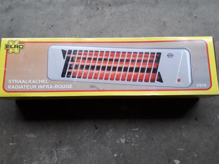 Elektrisch verwarming voor ruimtes. Elro. Nieuw., Doe-het-zelf en Verbouw, Verwarming en Radiatoren, Nieuw, Overige typen, 800 watt of meer