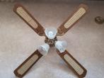 2 plafond ventilatoren, Witgoed en Apparatuur, Ventilatoren, Ophalen, Zo goed als nieuw, Plafondventilator