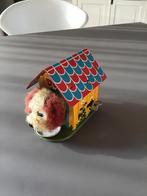 Vintage Tin Toys Alps? Hond in hok, Japan jaren 50/60., Antiek en Kunst, Antiek | Speelgoed, Ophalen of Verzenden
