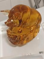 LiuLiGongFang Crystal art varken, Antiek en Kunst, Antiek | Glas en Kristal, Ophalen of Verzenden