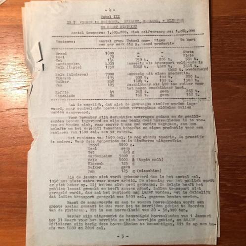 Militair Gezag Sectie 6. 20 November 1944 Geheim Rapport, Verzamelen, Militaria | Tweede Wereldoorlog, Landmacht, Boek of Tijdschrift