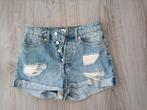 Used look short van H&M mt 32, Kleding | Dames, Spijkerbroeken en Jeans, H&M, Blauw, Ophalen of Verzenden, Zo goed als nieuw