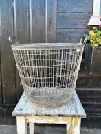Brocante draadijzeren aardapelmand, Ophalen of Verzenden