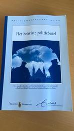 Lex Cachet - Het betwiste politiebestel, Boeken, Ophalen of Verzenden