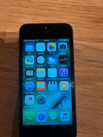 iPhone 5 - Zwart - 16GB beschikbaar voor biedingen
