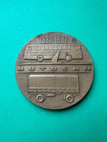 Mooie Autosan 1832-1982 badge.  beschikbaar voor biedingen