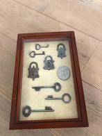 steampunk sleutelbox van hout leuk brocant sleutelkastje, Huis en Inrichting, Woonaccessoires | Overige, Ophalen of Verzenden