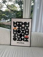 Bauhaus Print in Lijst, Ophalen, Zo goed als nieuw, Print, Minder dan 50 cm
