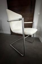 4/6/8/10 crème leder Henders & Hazel design eetkamerstoelen., Huis en Inrichting, Stoelen, Ophalen, Creme, Henders en Hazel, Zo goed als nieuw