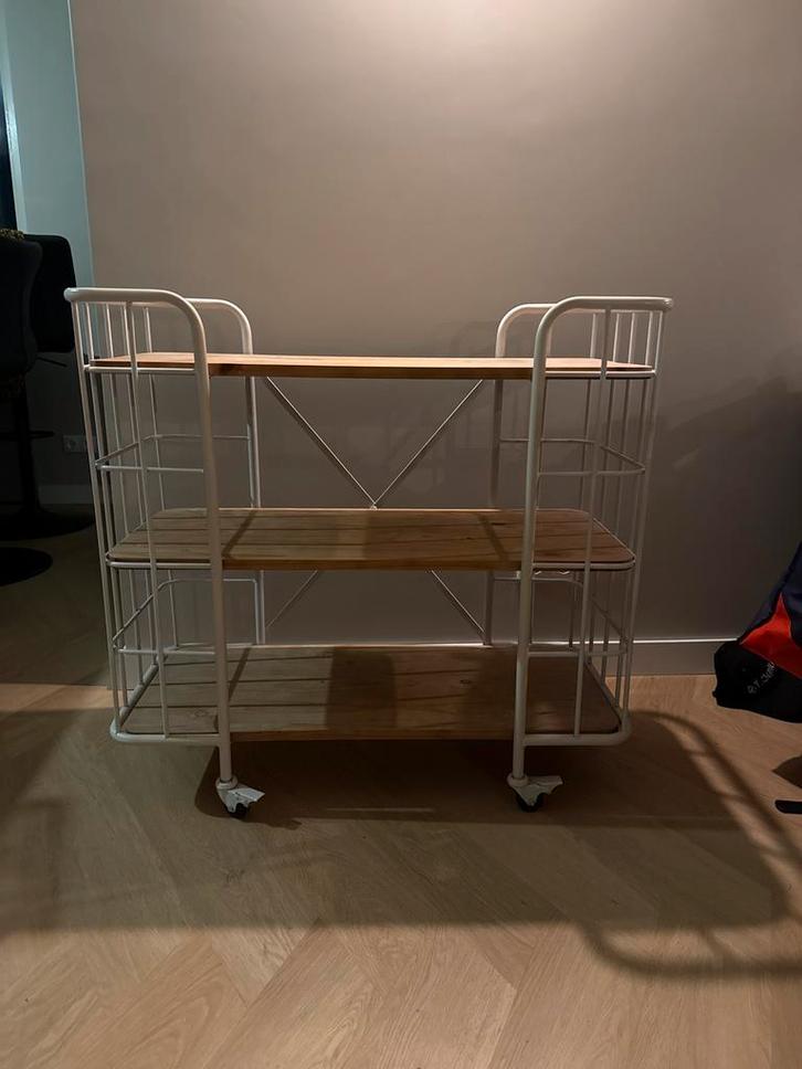 Bakkerskast- Handige serveerwagen, Huis en Inrichting, Kasten | Stellingkasten, Gebruikt, Ophalen