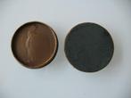 Art- Deco Bronzen Penning Chris van der Hoef. Afb. Gier 1923, Postzegels en Munten, Penningen en Medailles, Ophalen of Verzenden