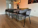6 Svea Velvet Eetkamerstoelen, Huis en Inrichting, Stoelen, Ophalen, Zo goed als nieuw, Overige kleuren, Vijf, Zes of meer stoelen