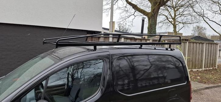 Imperiaal Peugeot Partner 2 L1 H1 zwart 2008-2018 Berlingo, Auto diversen, Dakdragers, Nieuw, Ophalen