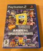 SpongeBob en zijn vrienden aanval van de speelgoed robots, Spelcomputers en Games, Games | Sony PlayStation 2, Ophalen of Verzenden